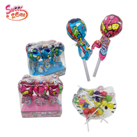 Fabricants de bonbons OEM échecs volants XL gros bâton de sucette Candy Lollypop