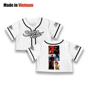 Maillots de baseball surdimensionnés de haute qualité imprimés sur mesure avec un design grande taille - Product Image 1