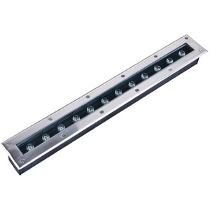 Luz LED Subterránea 5000K Luz Diurna IP65 de Montaje Empotrado en Acero Inoxidable Tipo III, Iluminación de Paisaje con Sensor de Movimiento CRI - Product Image 1