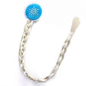 Vente en gros 3-10 ans princesse <span class=keywords><strong>reine</strong></span> <span class=keywords><strong>des</strong></span> <span class=keywords><strong>neiges</strong></span> <span class=keywords><strong>Elsa</strong></span> robe avec accessoires couronne tresse baguette HCGD-029 - Product Image 6