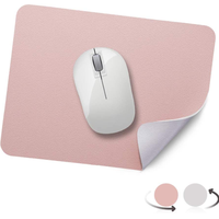 Tapis de souris en cuir PU imperméable, tapis de jeu, coussin de bureau, pour ordinateur portable, PC, MacBook