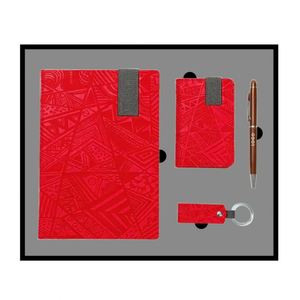 Set de Regalo Promocional OEM con Logotipo Personalizado, Cuaderno A5, Estuche para Tarjetas, Memoria USB, Caja de Regalo de Papel Kraft - Product Image 2