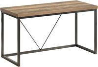 Table d'ordinateur extensible en acier au design moderne pour bureau à domicile, mobile, d'occasion
