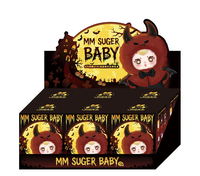 Boîte Mystère MM Suger Baby Mischief Elf Trick or Treat, Boîte Surprise de Peluches, Jouets en Peluche, Poupées en Peluche, Pendentifs en Peluche pour Cadeaux d'Halloween