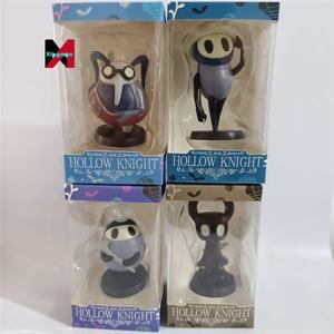 Hollow Knight 2ème génération, lot de 4 figurines, <span class=keywords><strong>Mylas</strong></span> Cloth Quirrel, statue de collection, modèle d'anime, boîte cadeau, artisanat en plastique - Product Image 6