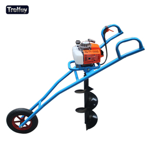 Hoog rendement 80 gaten per uur handgedreven benzine motor plantmachine voor wijngaard boomgaard tuinieren - Product Image 2