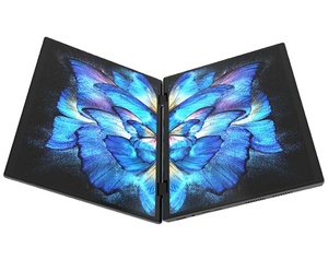 Màn hình kép máy tính xách tay 14 inch + 14 inch đôi màn hình cảm ứng máy tính bảng PC Intel Celeron N100 kinh doanh sinh viên máy tính xách tay máy tính xách tay - Product Image 1