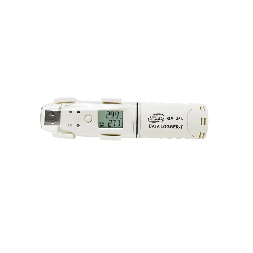 Gm1366 Usb Digitale Vochtigheid En Temperatuur Sensor Data Logger Alarm Industrieel