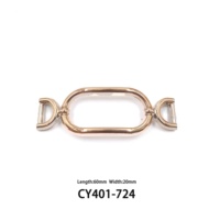 Boucles de chaussures en or rose, 6 styles, chaîne longue, perles émaillées, clips de chaussures à maillons cubains, accessoires pour sandales, vente en gros