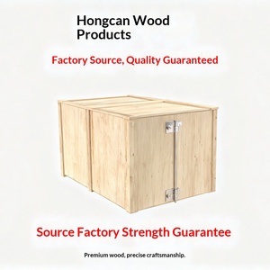 Caisses en bois standard sans fumigation, sur mesure, pour la logistique et l'emballage cadeau - Product Image 2