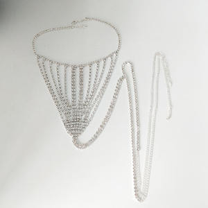 <span class=keywords><strong>Komi</strong></span> <span class=keywords><strong>Sexy</strong></span> strass corps chaîne bijoux gland sous-vêtements femmes string culotte taille chaîne corps bijoux cadeau - Product Image 5