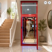 Fournisseur professionnel d'ascenseurs domestiques, ascenseur hydraulique sur mesure pour villa et maison, certifié CE, faible bruit, sécurité, installation facile