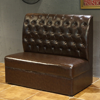 Meubles de bistrot vintage en bois pour café et restaurant, ensemble de tables et chaises, vente chaude