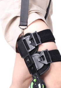 Uso médico al aire libre Rehabilitación Asistencia para caminar Soporte de ligamento de pierna ajustable Rodilla Articulación Brace y almohadillas Protector - Product Image 3