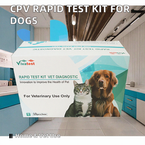 Kit de <span class=keywords><strong>test</strong></span> rapide CPV Ag parvovirus pour chiens canins Pet Care Bandelettes de <span class=keywords><strong>test</strong></span> vétérinaire - Product Image 3