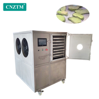 Vacuümvriesdroogmachine 25kg/batch 304 roestvrij staal Hoge efficiëntie gasverwarming 380V CNZTM merk vriesdroogapparatuur