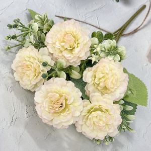 2026 AYOYO Planta de Lirio Artificial Realista para Decoración de Eventos y Bodas, Estilo Europeo, 5 Ramas, Arreglo Floral de Lirio Lila Otoñal, Tela de Seda - Product Image 4