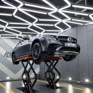 Luz LED de Techo Hexagonal Suspendida Personalizada de 6500K para Garaje, Discoteca, Estudio de Detallado de Automóviles, Luces de Trabajo - Product Image 1