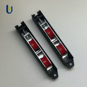 Chất Lượng Cao Nhà Máy Giá Nhựa Bánh Xe Cửa Sổ Nhôm Có Thể Điều Chỉnh Con Lăn Bánh Xe Cửa Sổ Trượt Bánh Xe Mang Nylon Ròng Rọc - Product Image 3