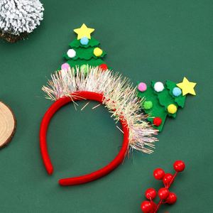 Nuevos Accesorios para el Cabello de Navidad 2025, Diadema con Árbol de Navidad Colorido y Adorable, Diadema para Adultos y Niños, Decoración para Fiestas, Regalo - Product Image 3