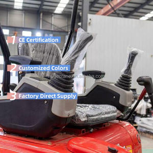 저렴한 가격 굴삭기 브랜드 엔진 EPA 농장용 소형 굴삭기 1톤 2톤 미니 크롤러 굴삭기 - Product Image 4