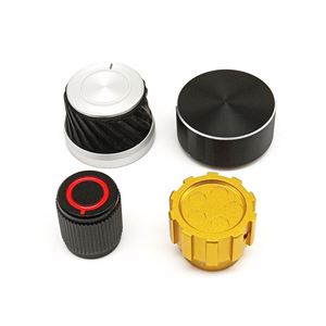 Perilla de Potenciómetro para Pedal de Efectos de Guitarra de Aluminio, Mecanizado CNC Personalizado con Brochado - Product Image 5