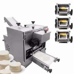 Tự Động Thương Mại Mini Bột Tortilla Roti Nhà Sản Xuất Chapati Arabicpita Bánh Bao Bánh Empanada Đĩa Wrapper Máy Làm Bột