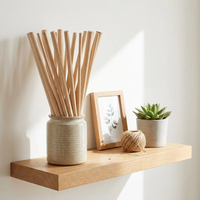 Bâtonnets en bois naturel poli, écologiques, non toxiques, bâtonnets de comptage arc-en-ciel pour les projets d'artisanat, d'art et de construction DIY