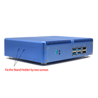 Mini PC sans ventilateur AI, Intel Core I5-4200Y Dual Core, DDR3L, VGA HD, faible consommation, calcul en périphérie industriel, micro-ordinateur