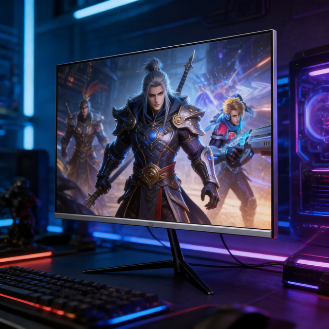 Rebekah Factory IPS PC Screen 27 Inch 144/165Hz Computer Gaming Monitor 1K/2K 1080P/1440P Flat Gamer Monitor