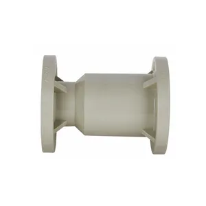 Высококачественный обратный клапан pph, пластиковый Встроенный обратный клапан DN15 до DN300, химический обратный клапан