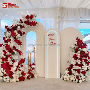 Soporte Redondo para Fondo de Escenario, Pared Circular de Acrílico Blanco para Decoración de Bodas y Eventos, <span class=keywords><strong>Precio</strong></span> de Fábrica - Product Image 6