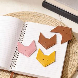 Vintage PU Leather Promotional <b>Bookmarks</b> Adorable Fox <b>Bookmarks</b> Reader Page Markers Protection - Product Image 1