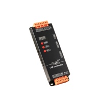 Contrôleur de boîte lumineuse dynamique LED pleine couleur, logiciel T2KS, balayage de flux 1903, programmable, bande lumineuse LED colorée 2812, Lededit