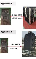 Module d'amplificateur de classe D, module d'amplificateur DSP, 2 entrées 3 sorties, 400W+800W, amplificateurs actifs pour caisson de basses, modules d'amplificateur pour système audio