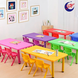 Banchi e Sedie Regolabili in Altezza per Asili e Aule Scolastiche, Tavoli per Bambini, Arredi Scolastici - Product Image 1