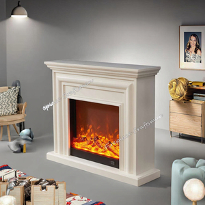 Kits de Chimenea Eléctrica Portátil Moderna para Interiores, la Mejor Alternativa al Propano, Calentador Independiente con Inserto de Leña para Sala de Estar - Product Image 2