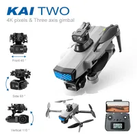 Drone caméra K2 4K en gros avec maintien d'altitude GPS avancé, évitement d'obstacles et télécommande pour enfants
