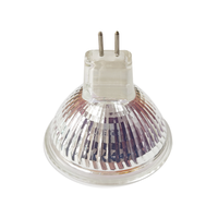Ampoule halogène MR16 durable 50W 12V haut rendement 220V 2 broches GU4 Base pour feux de paysage G5.3 spécification