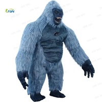 Costume gonflable de panda pour cosplay fantaisie d'animal de dessin animé publicitaire, certifié EN14960, taille et couleur personnalisables, adulte