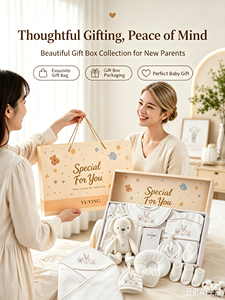 Ensemble cadeau pour nouveau-né, lot <span class=keywords><strong>de</strong></span> layette pour bébé, combinaison, barboteuse, vêtements essentiels, ensemble <span class=keywords><strong>de</strong></span> 10 pièces, OEM ODM - Product Image 6