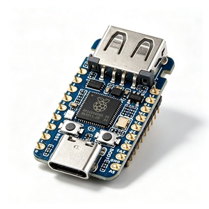 Carte de développement HT Waveshare RP2350 Mini, Raspberry Pi RP2350, double cœur, double architecture MCU, interface hôte USB Type A pour Embarquement Industriel - Product Image 6