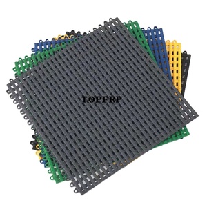 Carrelage de sol amovible en plastique à emboîtement 40x40cm Revêtement de sol en PVC - Product Image 3