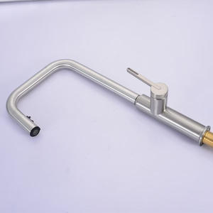 Hemans Kitchen Faucet Single Handle <b>Deck</b> Mounted Rotatable Pull Out Spray Ceramic Valve Core - Product Image 1