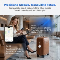 Traceurs GPS AirTags pour cartes, mini, lot de 4, rechargeables, personnalisables, étanches, petits accessoires, micro, 10 ans, 2e génération