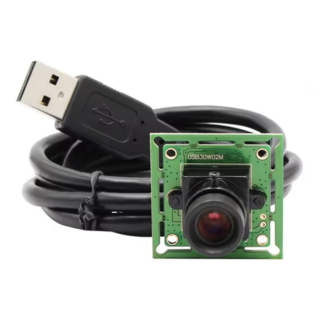 UVC Plug Play USB 2.0 Camera Module 0.3MP 60fps OV7725 Sensor 8mm Lens Industrial Mini PCB Board for Machine Vision/Embedded