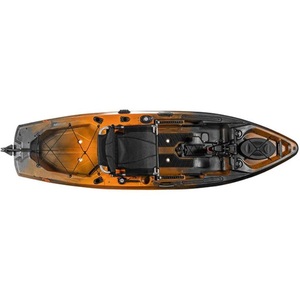 Kayak de pêche à pédales PDL haute performance 106 Stable pour adultes et usage unisexe dans les lacs et les rivières - Product Image 3