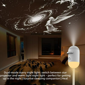 USB Planetarium Galaxy <strong>Moon</strong> Projection Lamp Kids Starry Romantic LED Ambient Ceiling Room Projector <strong>Night</strong> <strong>Lights</strong> for Bedroom Car - Product Image 5