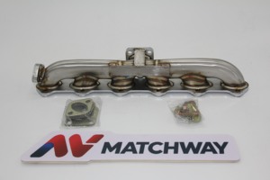 Tuyau d'échappement MATCHWAY pour collecteur turbo de course BMW <span class=keywords><strong>M57</strong></span> M57N E60 E61 X5 3.0D 2.5D <span class=keywords><strong>325D</strong></span> 330D 525D 530D - Product Image 4
