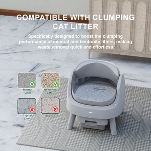 Intelligente Automatische Kunststoff-Katzentoilette Dualer Modus Komfortabel Einfach zu Reinigen Ultra-Leiser Betrieb Umweltfreundlich Geruchskontrolle - Product Image 6